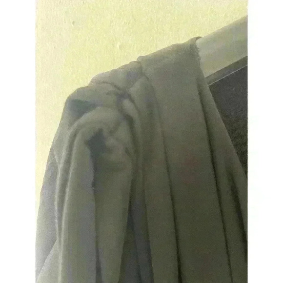 THE KOOPLES SPORT Shiny V Neck Jersey Dress Black Size S - Picture 4 of 6